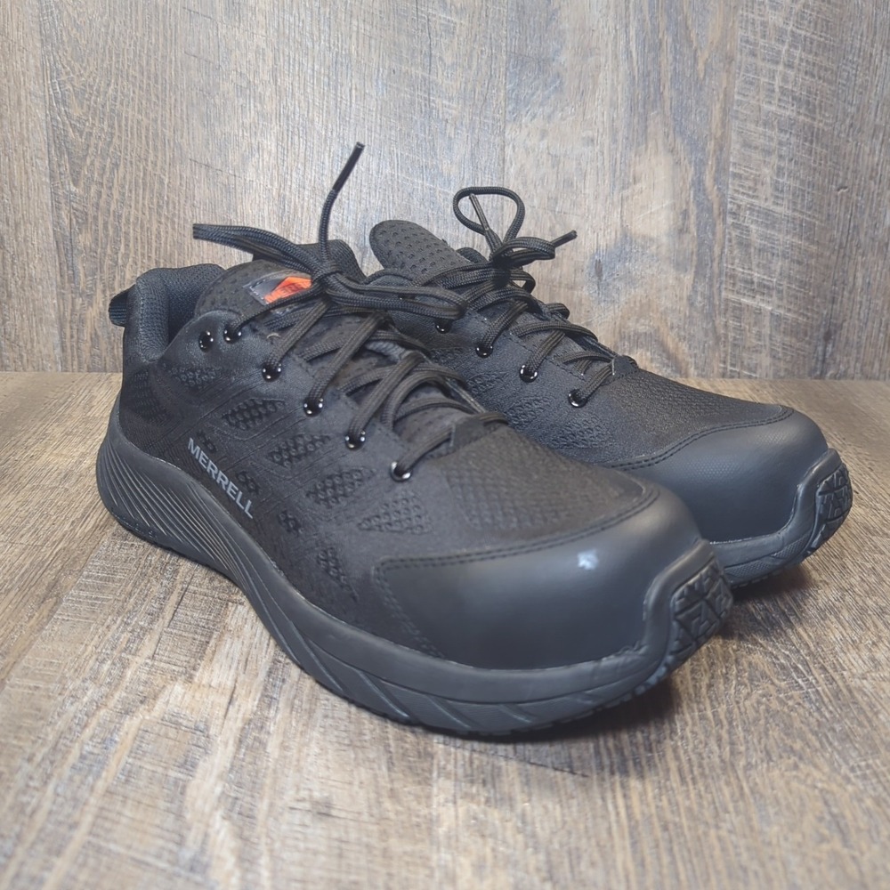 Merrell Moab Flight Carbon Fiber J005172 Women's 10.5 Black Work Safety Sneaker